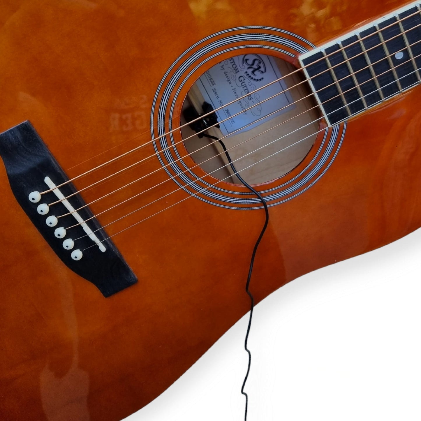 Boston BTUM3 clip-on pickup tuner mikrofon vonós hangszerekhez, hegedűhöz és gitárhoz