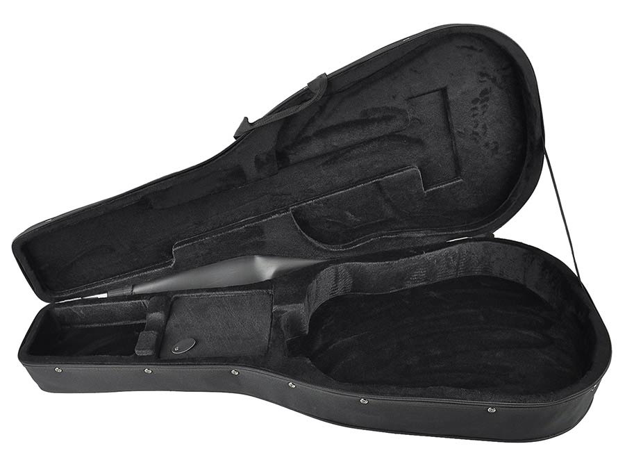 Boston CAC250D Akusztikus dreadnought gitár keménytok, polisztirol merevítéssel, fekete