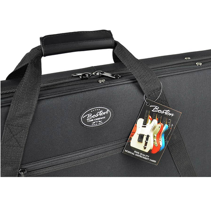 Boston CEB250 Bass gitár tok (softcase), polisztirol párnázás, zseb, vállpánt