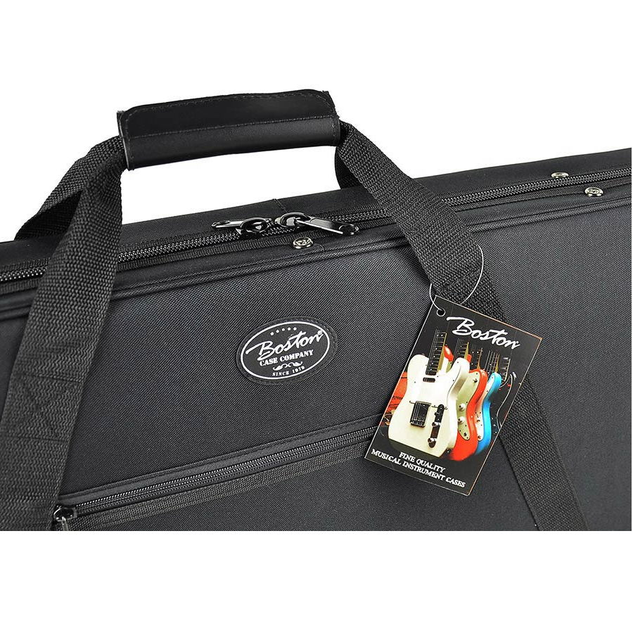 Boston CEG250 elektromos gitár softcase tok, polisztirol, fekete