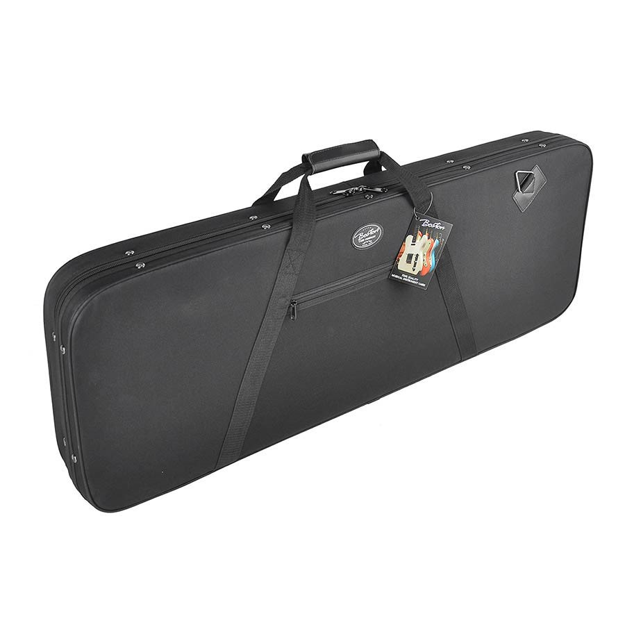 Boston CEG250 elektromos gitár softcase tok, polisztirol, fekete