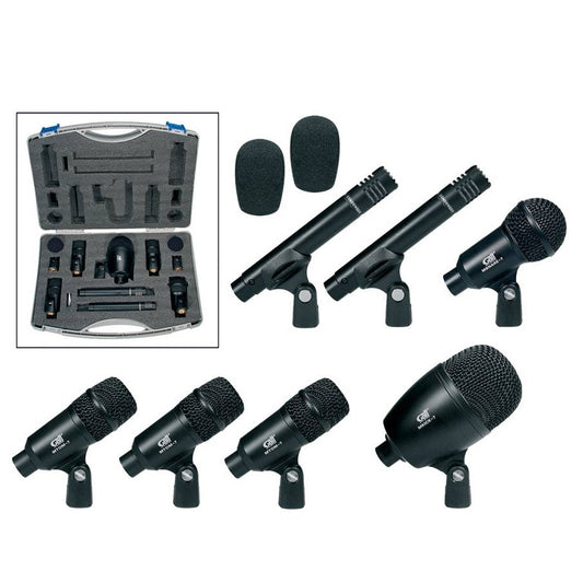 Gatt Audio DKIT7 7 részes dobfelvételi mikrofon szett