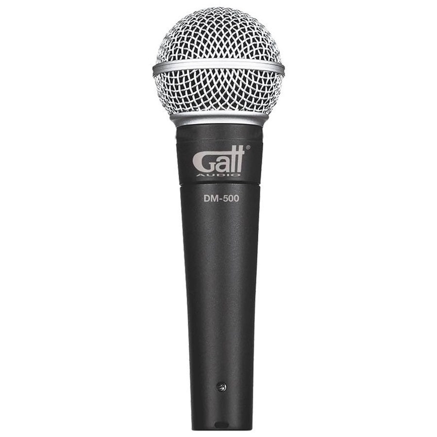 Gatt Audio DM500 dinamikus mikrofon készlet, kengyel, kábel, táska, Fekete