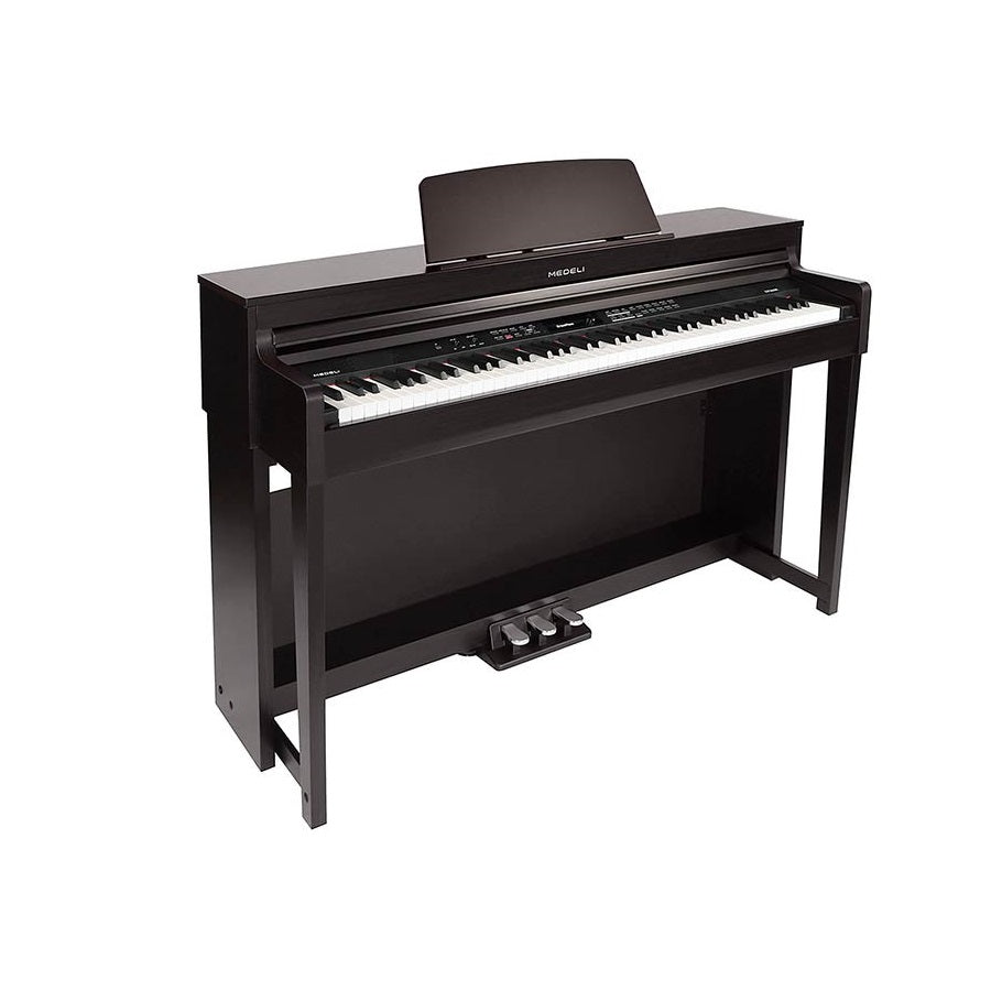 Medeli DP460KRW Digitális zongora, 88 súlyozott billentyű, Forte Series, Rosewood