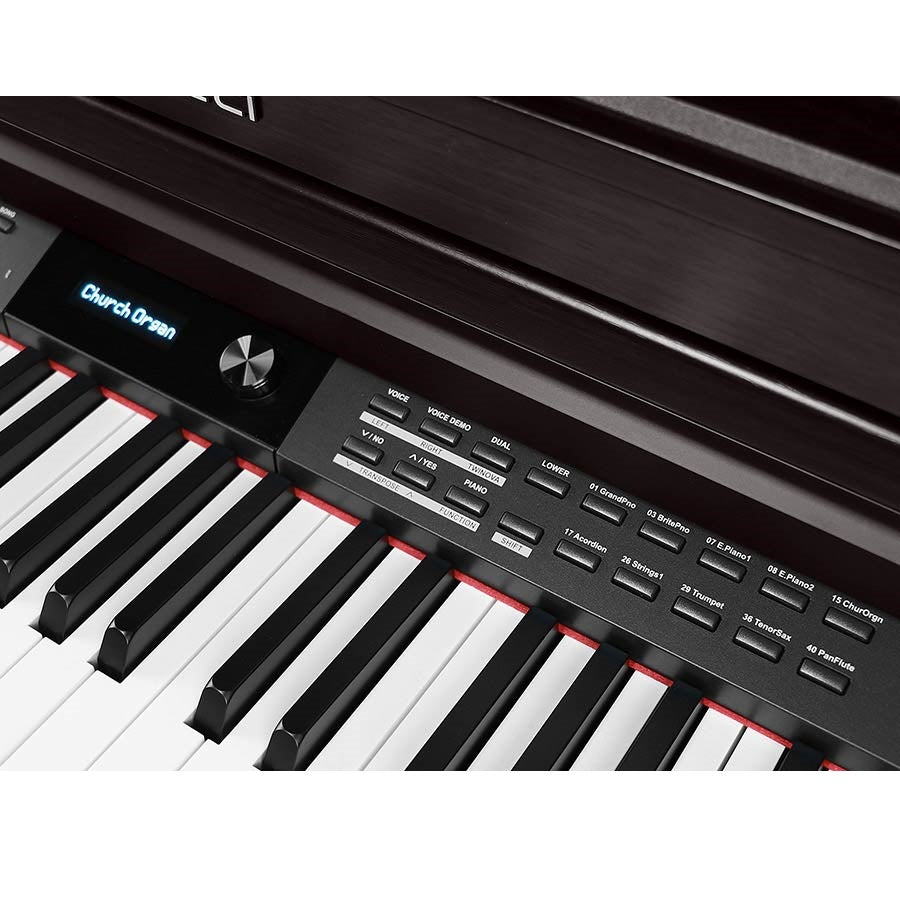 Medeli DP460KRW Digitális zongora, 88 súlyozott billentyű, Forte Series, Rosewood