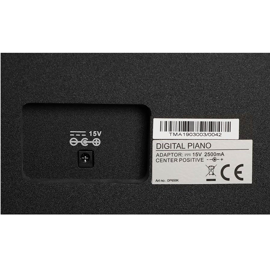 Medeli DP650KRW Professzionális digitális zongora, 88 súlyozott billentyű, Rosewood