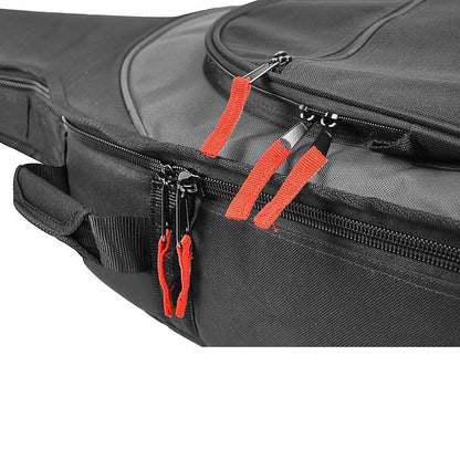 Boston E15BG prémium elektromos gitártok, 15 mm-es bélés, fekete/szürke