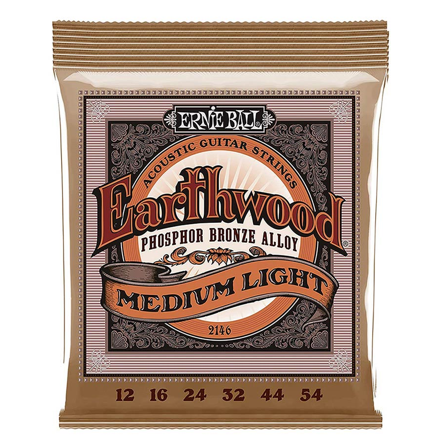 Ernie Ball EB2146 akusztikus gitárhúr készlet, Phosphor Bronze, 12-54