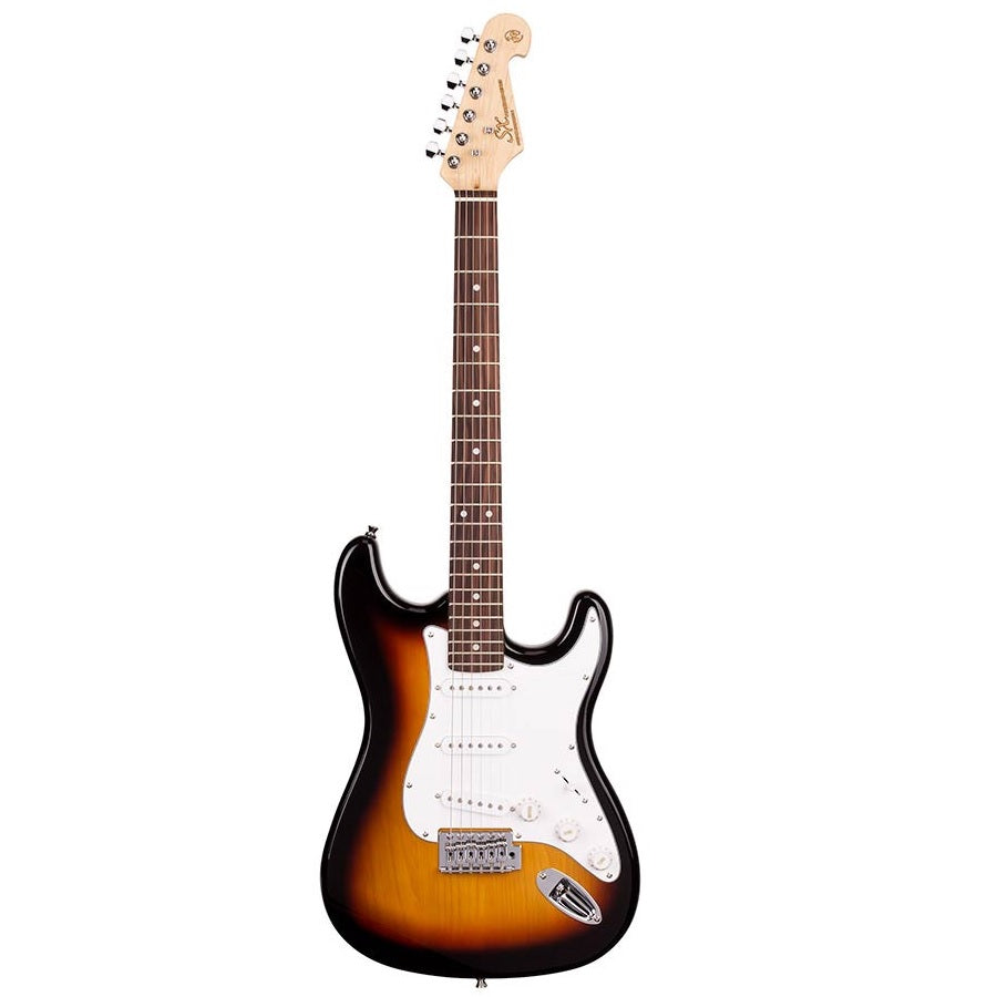 SX ED13TS Stratocaster elektromos gitár, sunburst