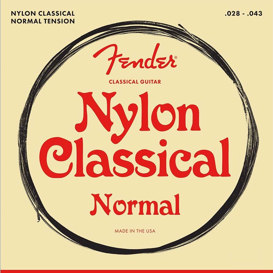 Fender F100 klasszikus gitárhúr készlet, Standard feszesség