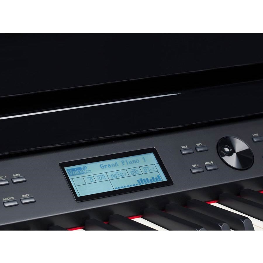 Medeli GRAND510BK Digitális Baby Grand zongora, Fényes fekete