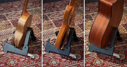 Boston GS450 univerzális összecsukható hangszerállvány, "A" típusú, fekete