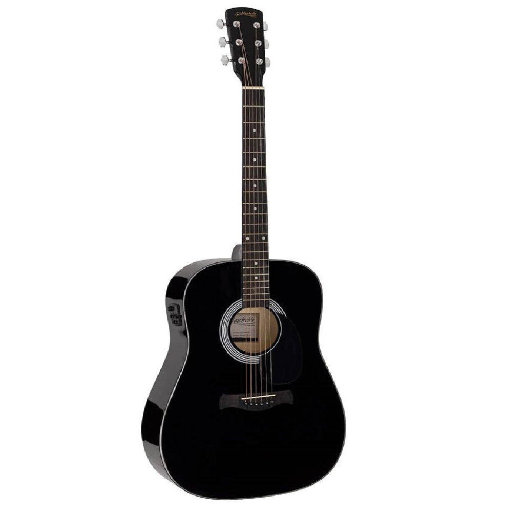 Nashville GSD60EBK elektroakusztikus gitár, dreadnought, fekete