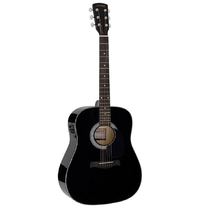 Nashville GSD60EBK elektroakusztikus gitár, dreadnought, fekete