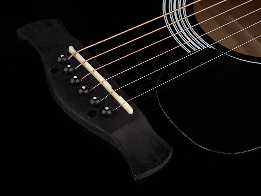 Nashville GSD60EBK elektroakusztikus gitár, dreadnought, fekete