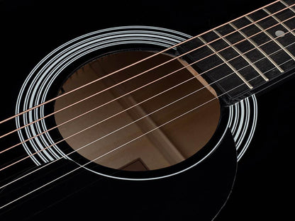 Nashville GSD60EBK elektroakusztikus gitár, dreadnought, fekete