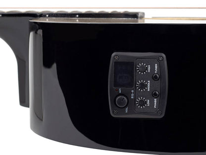 Nashville GSD60EBK elektroakusztikus gitár, dreadnought, fekete