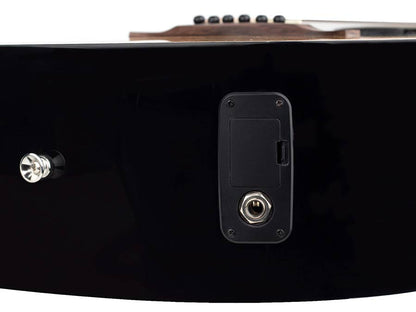 Nashville GSD60EBK elektroakusztikus gitár, dreadnought, fekete