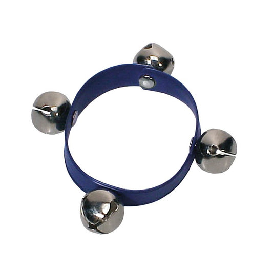 Hayman HB30 Csuklóra/ boka körhinta csengő, 4 db, 27 mm, fekete nylon pánt