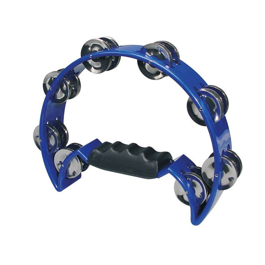 Hayman HTA40BU Félhold tamburin, műanyag, kék