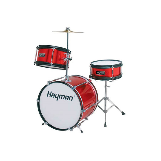 Hayman HM30MR Gyerek akusztikus dob szett 3–5 éveseknek, piro
