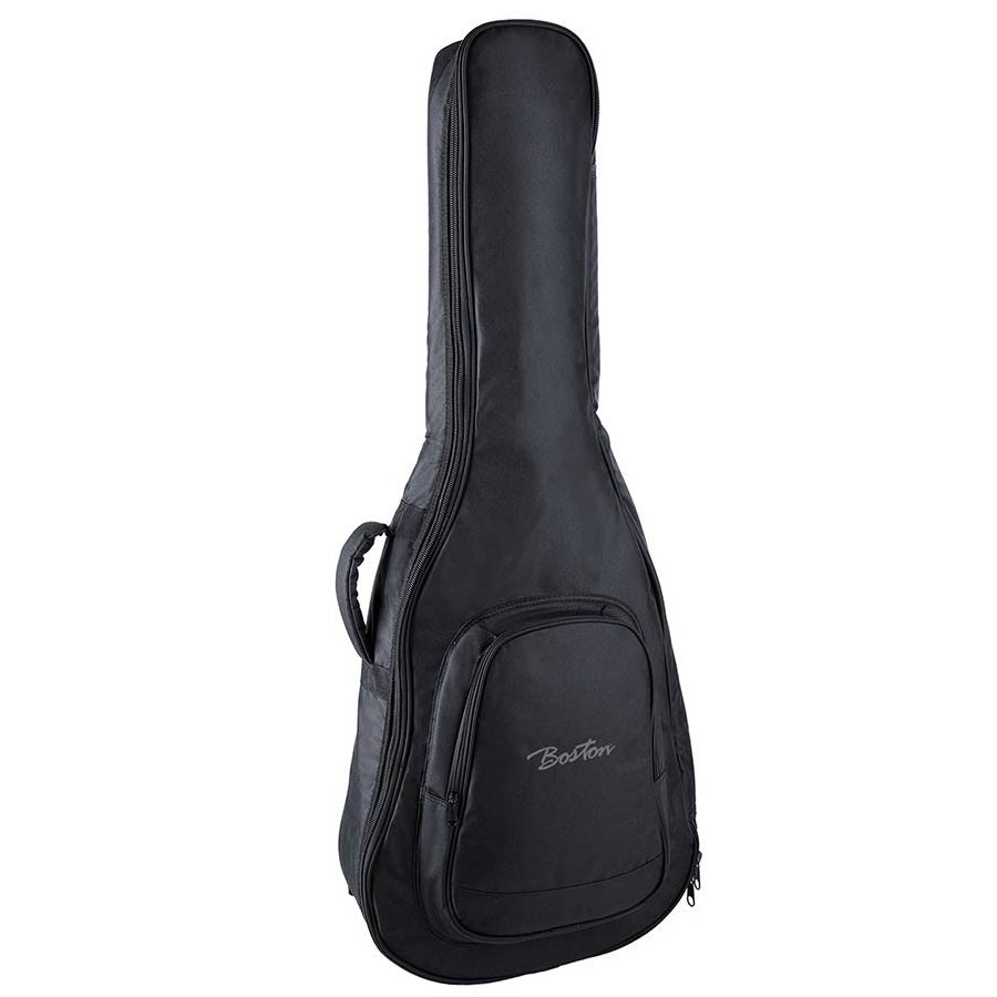 Boston K10342 klasszikus gitártok 3/4, 10 mm párnázás, Cordura, fekete