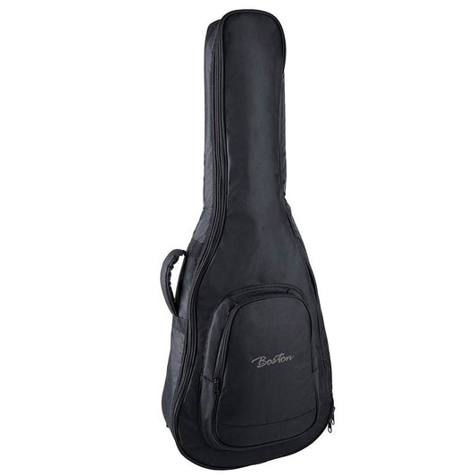 Boston K10342 klasszikus gitártok 3/4, 10 mm párnázás, Cordura, fekete