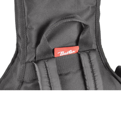 Boston K15BG Super Packer klasszikus gitártok, 15 mm párnázás, fekete/szürke