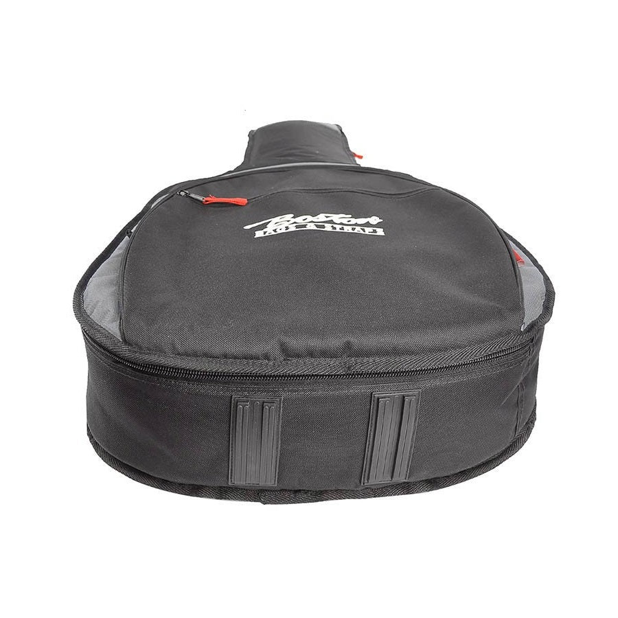Boston K15BG Super Packer klasszikus gitártok, 15 mm párnázás, fekete/szürke