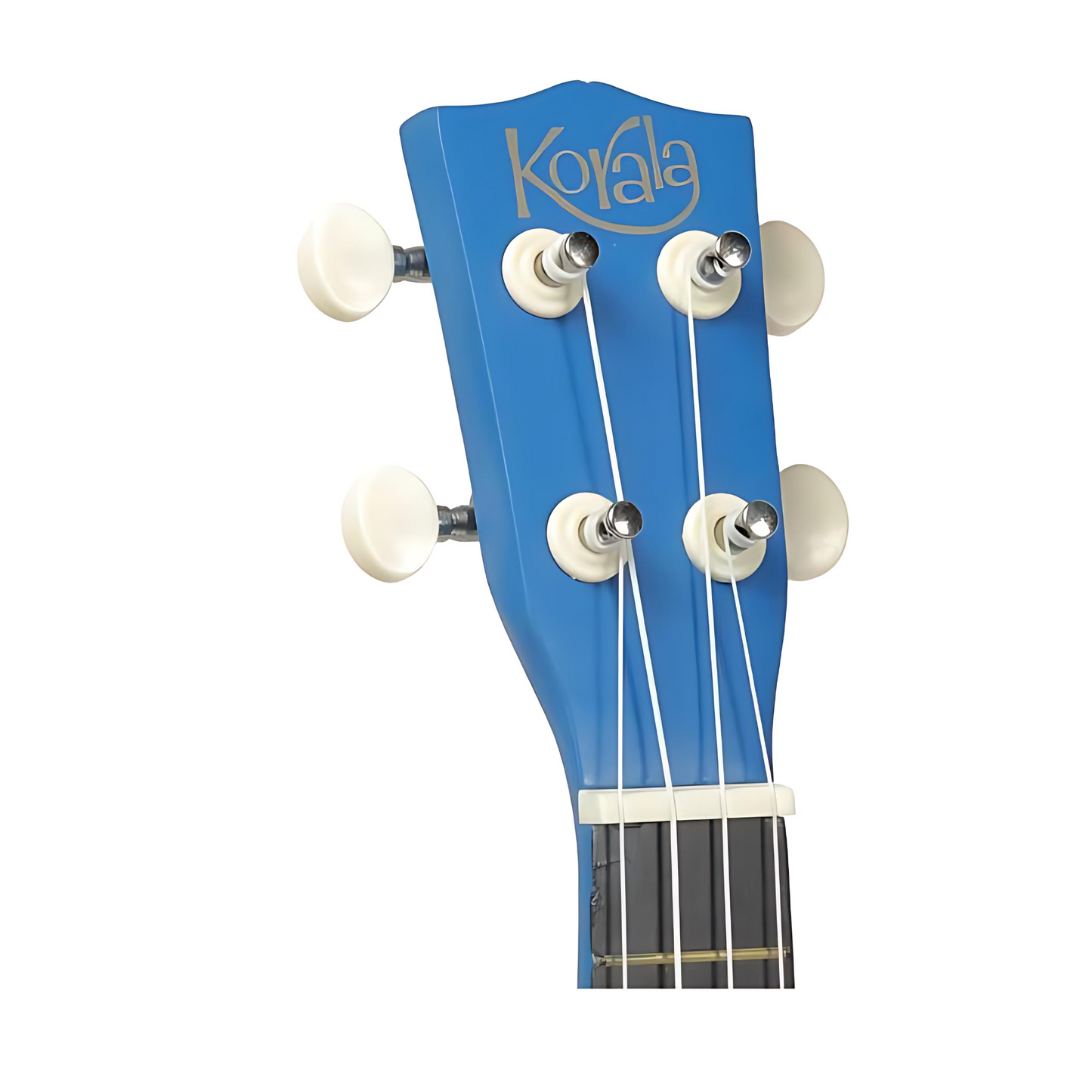 Korala UKS15BU Szoprán ukulele készlet, 3 pengető, matt kék (tok nélkül)