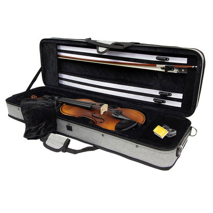 Leonardo LV1844 4/4 hegedű szett, tömörfa, antikolt