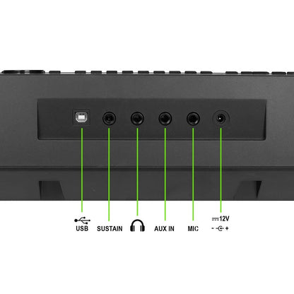 Medeli M331 61 dinamikus billentyű, 633 hangszín, USB