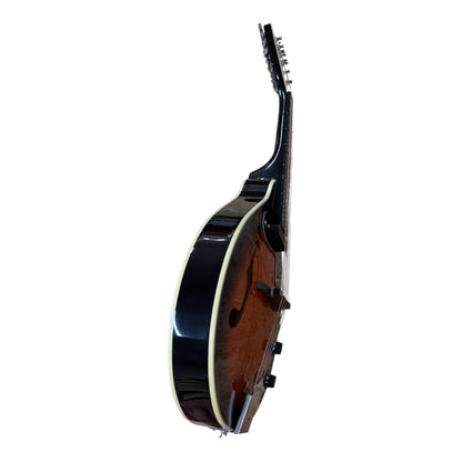 SX MD30VTVS elektro-akusztikus mandolin, 8 húr, tok, Vintage Sunburst