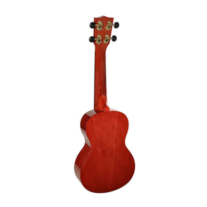 Mahalo MH2TWR Koncert ukulele szett, tok, Piros