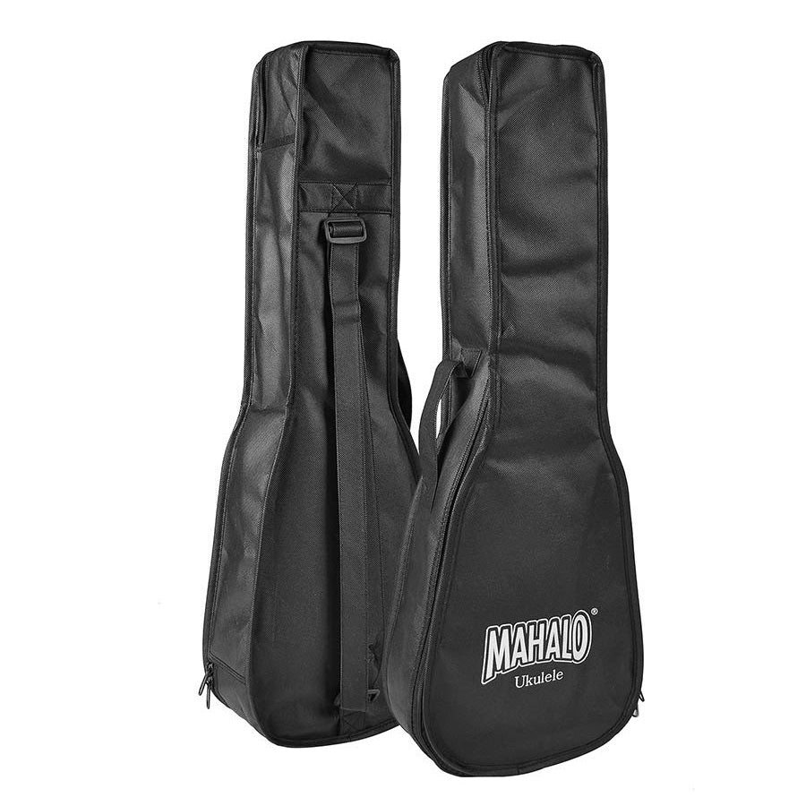 Mahalo MJ4VNA Bariton ukulele szett, tok, Vintage natur