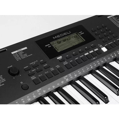 Medeli MK100 Szintetizátor 61 dinamikus billentyű, 480 hangszín, USB-MIDI