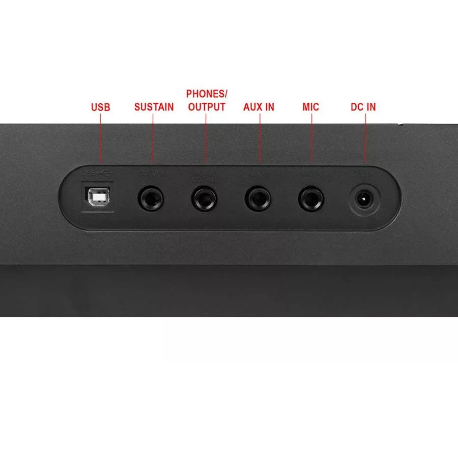 Medeli MK100 Szintetizátor 61 dinamikus billentyű, 480 hangszín, USB-MIDI