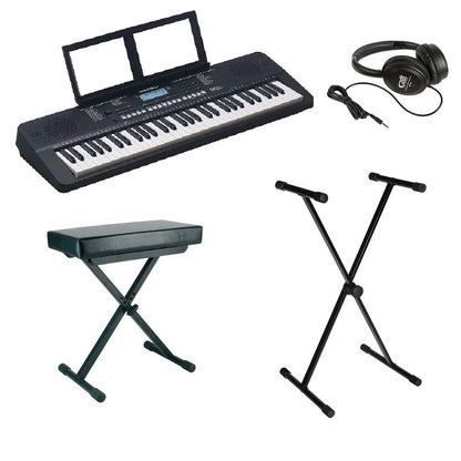 Medeli MK110 orgona szett fejhallgatóval, paddal és állvánnyal, 61 dinamikus billentyű, 500 hangszín, USB MIDI & Audio