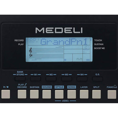 Medeli MK110 61 dinamikus billentyű, 500 hangszín, USB
