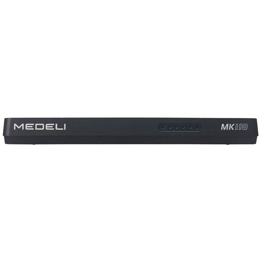 Medeli MK110 orgona szett fejhallgatóval, paddal és állvánnyal, 61 dinamikus billentyű, 500 hangszín, USB MIDI & Audio