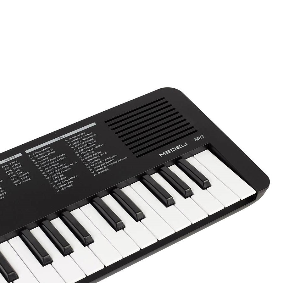 Medeli MK1BK 37 mini billentyű, 100 hangszín, Fekete