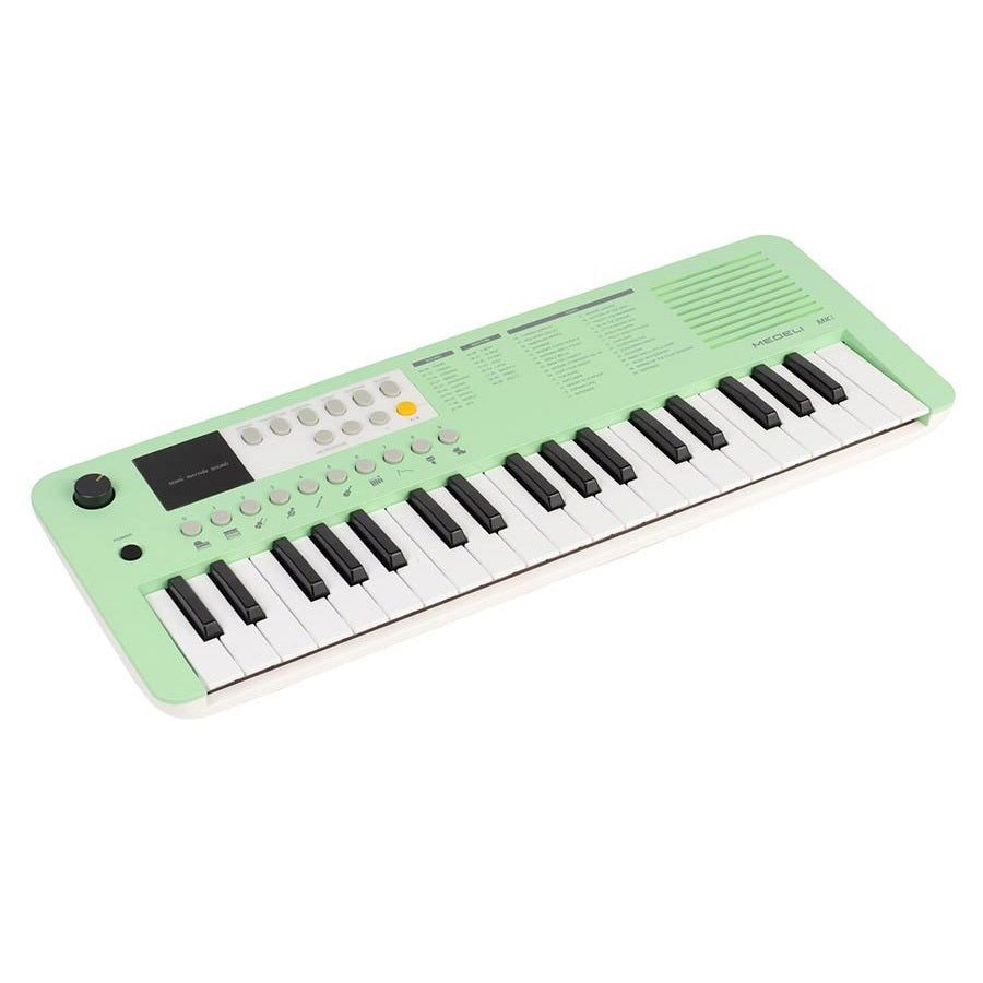 Medeli MK1GN 37 mini billentyű, 100 hangszín, Zöld