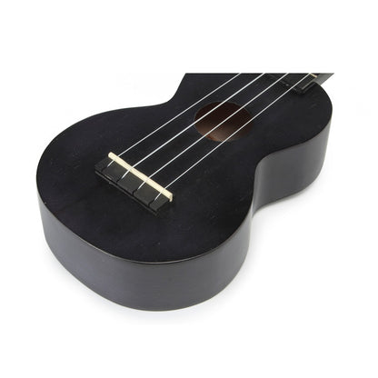 Mahalo MK1PWTBK Kahiko Plus Series szoprán ukulele szett, fekete átlátszó, tokkal