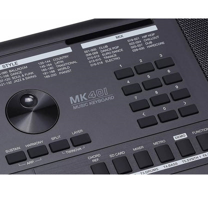 Medeli MK401 61 dinamikus billentyű, Sampler, XY-Pad