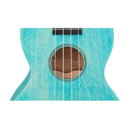 Mahalo ML2AB Island Series Koncert ukulele szett, tok, Világoskék