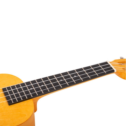 Mahalo ML2SF Koncert ukulele szett, tok, 3 pengető, Sárga