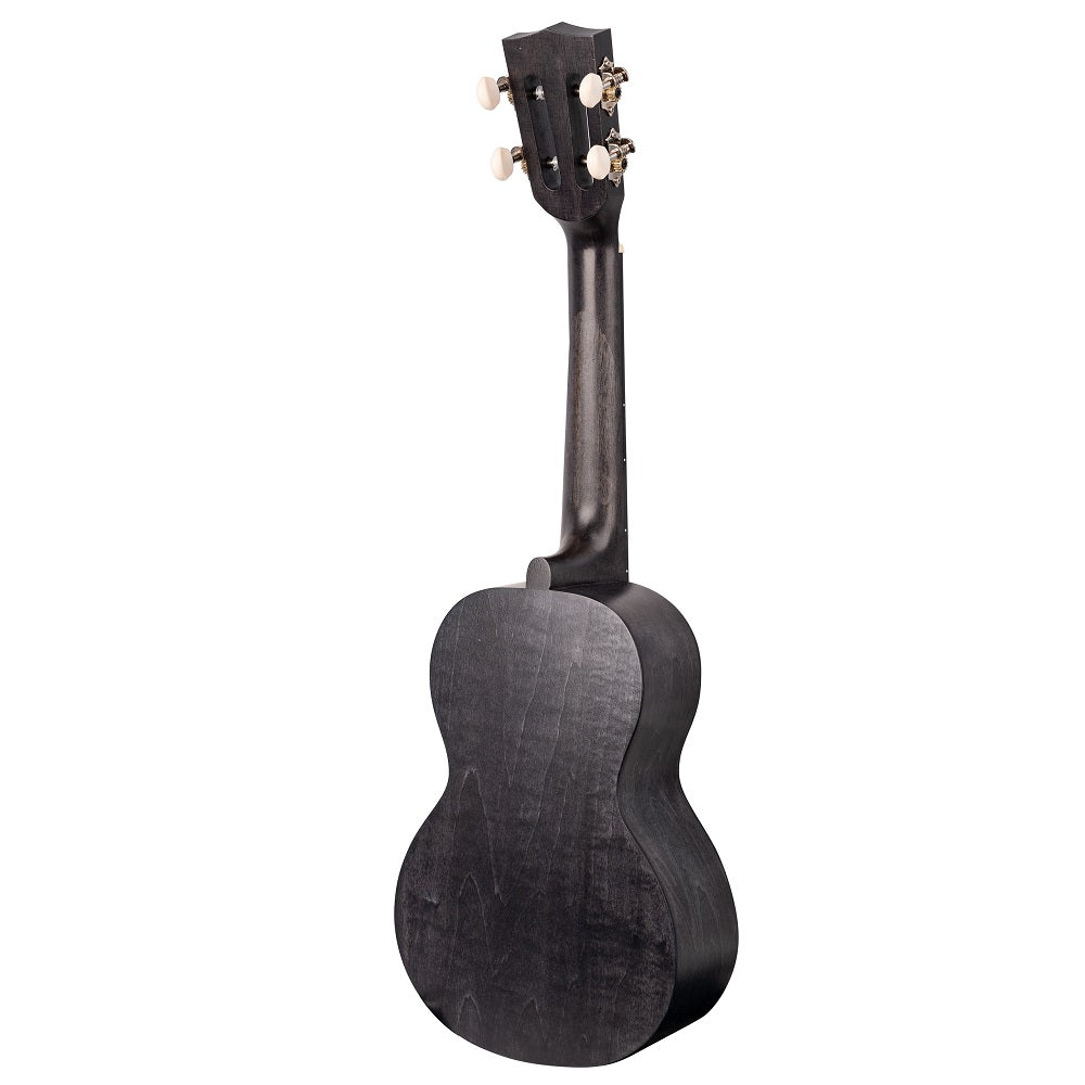 Mahalo ML2SH Koncert ukulele szett, tok, 3 pengető, Fekete