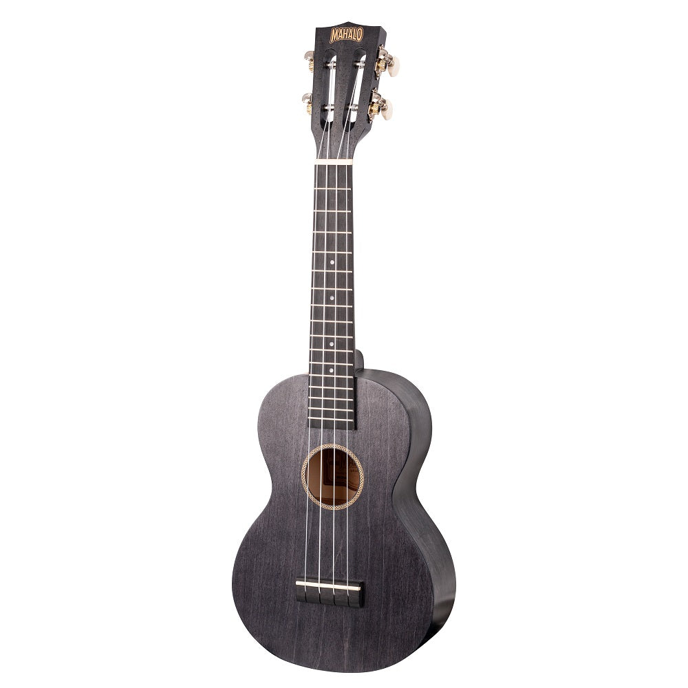 Mahalo ML2SH Koncert ukulele szett, tok, 3 pengető, Fekete