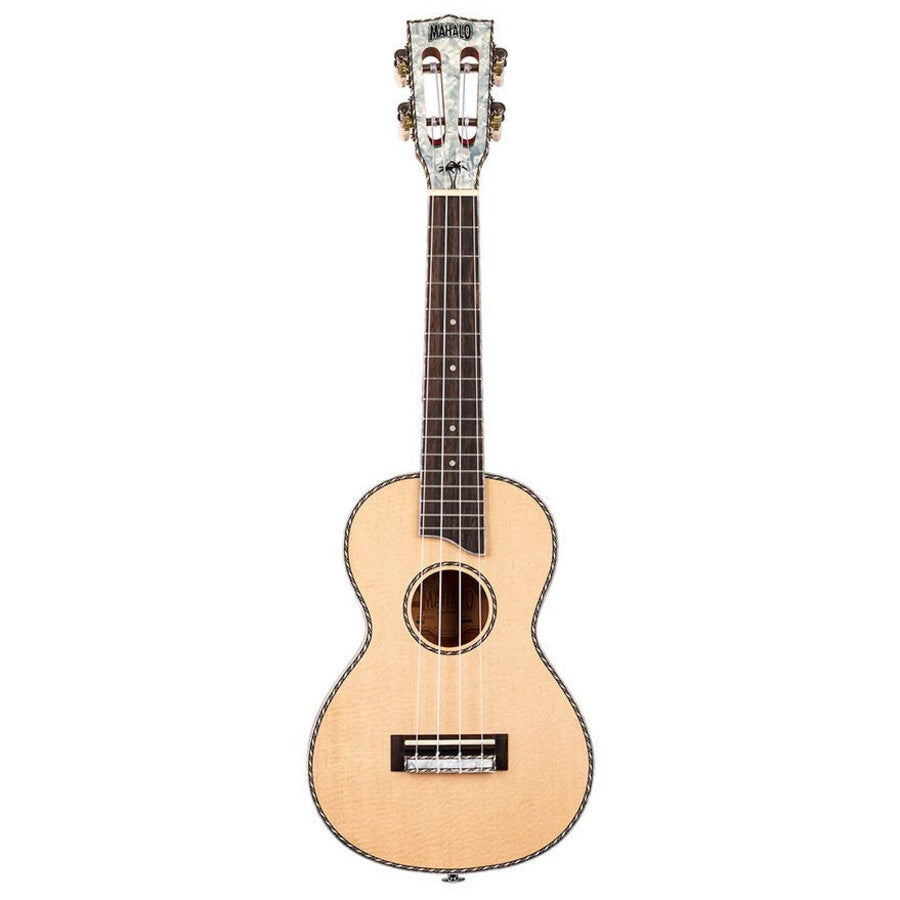 Mahalo MP2 Pearl Series Koncert ukulele szett, tok, Natur