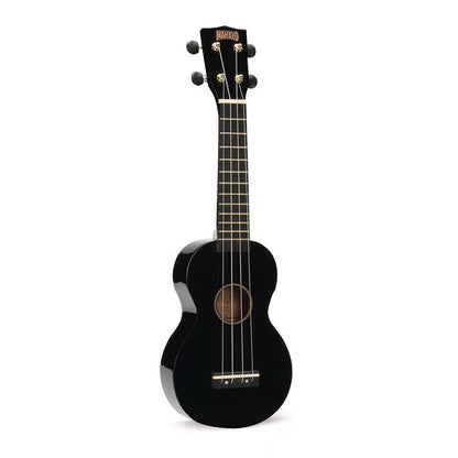 Mahalo MR1BK Szoprán ukulele, fényes fekete, tok mellékelve